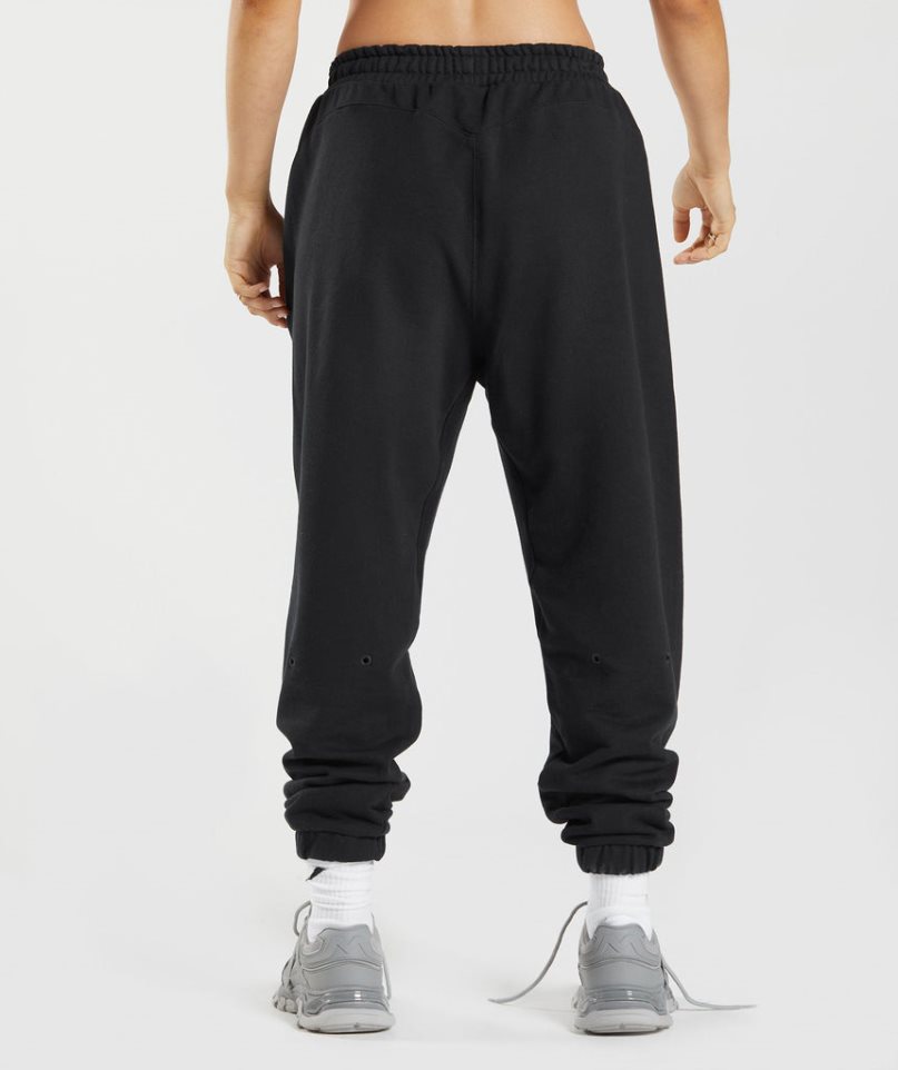 Women's Gymshark GS10 Year Jogger Black | NZ 8JIMUA